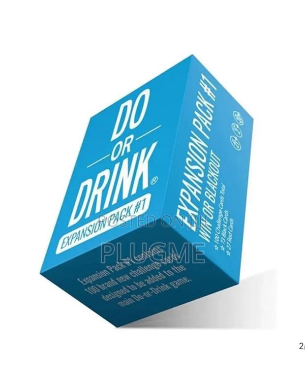 Do or Drink Expansion Pack #1 and #2 - main view
