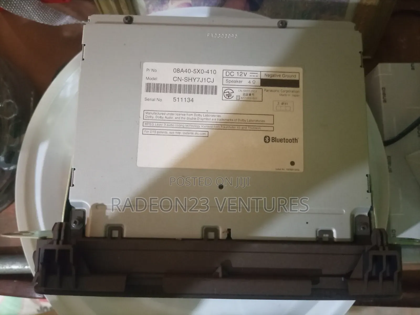 Original Honda Vezel/Fit Radio / Head Unit (Panasonic Gathers)