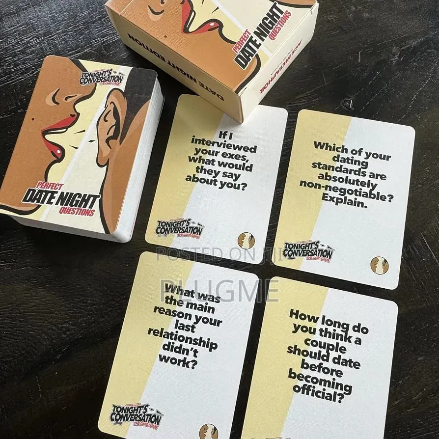 Tonight's Conversation Card Game, Perfect Date Night Questions