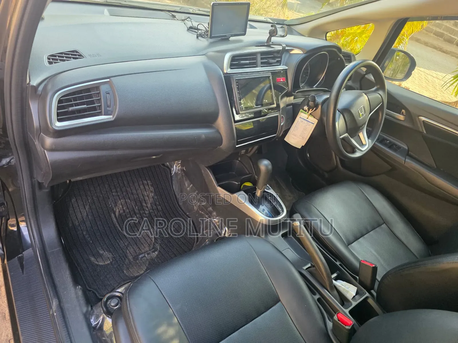 Honda Fit 2016 Black