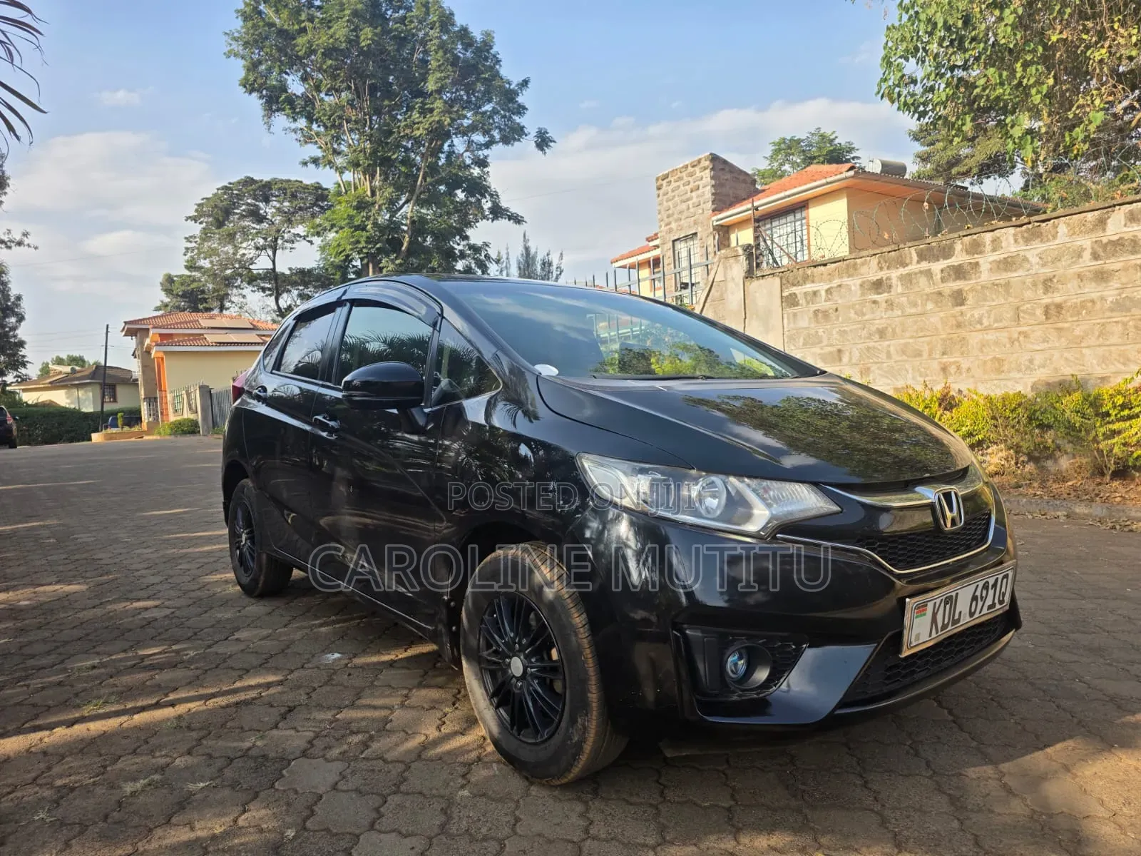 Honda Fit 2016 Black