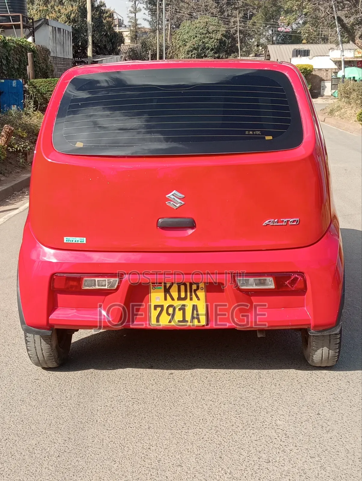 Suzuki Alto 2017 Red