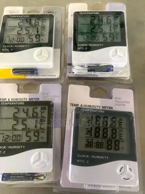Thermometer --Hygrometer Temperature Clock(HTC 2)