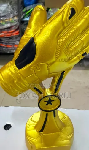 Golden Gloves Football Trophy