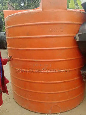 6000L Orange Water Tank