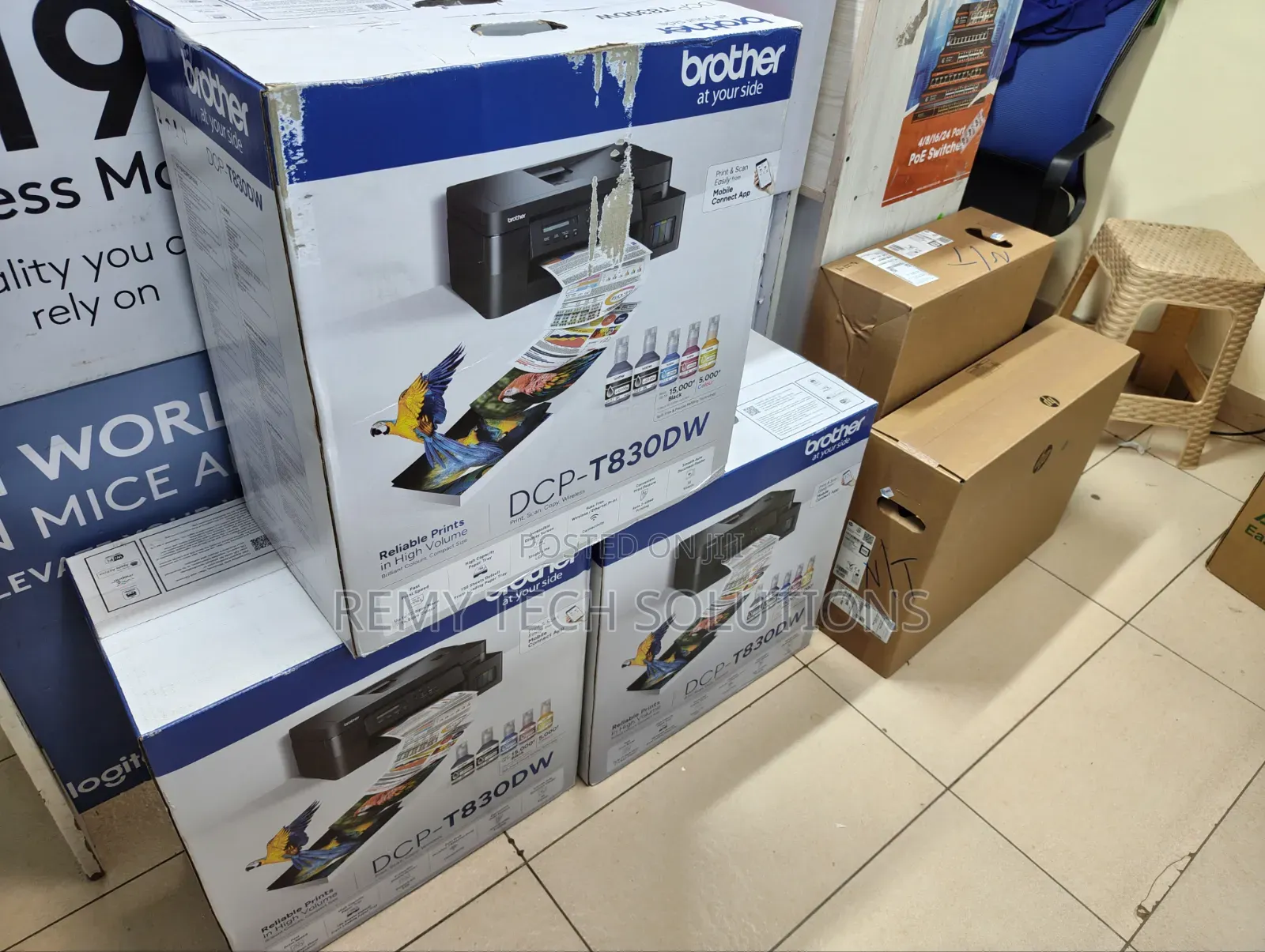 Brother DCP-T830dw 3 in 1 Color Printer