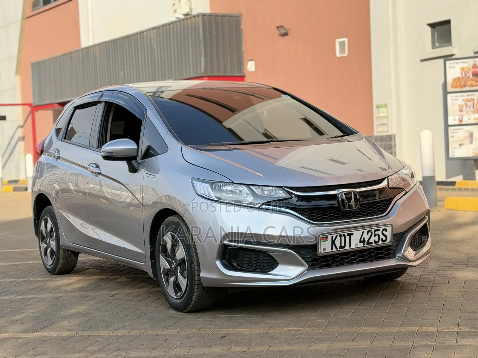 Honda Fit 2018 Silver