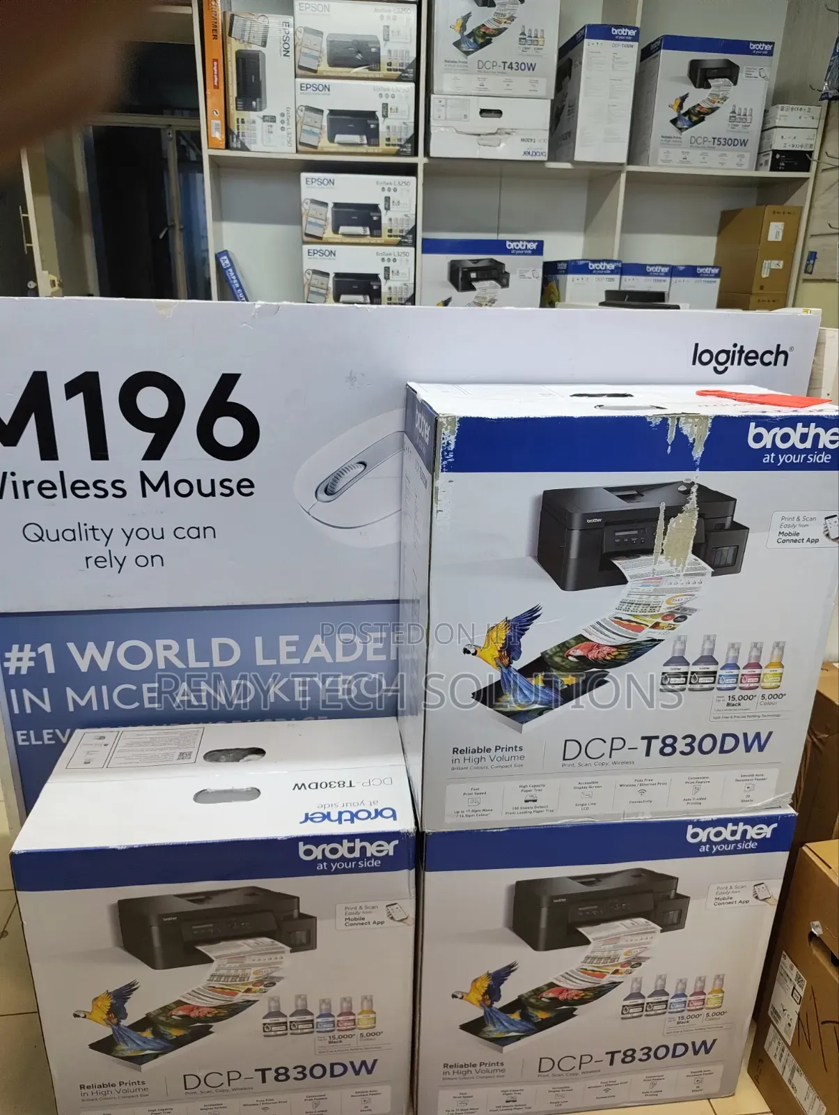 Brother DCP-T830DW Wireless Ink Tank Printer