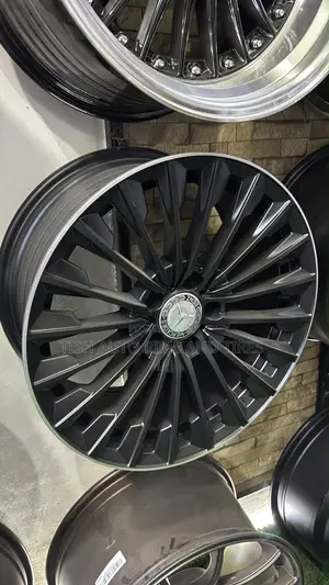 Multi Spokes Bkack 17 Inch Mercedes Benz Rims Set