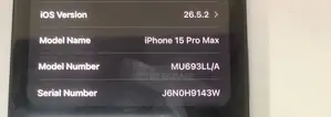 Apple iPhone 15 Pro Max 256 GB Blue