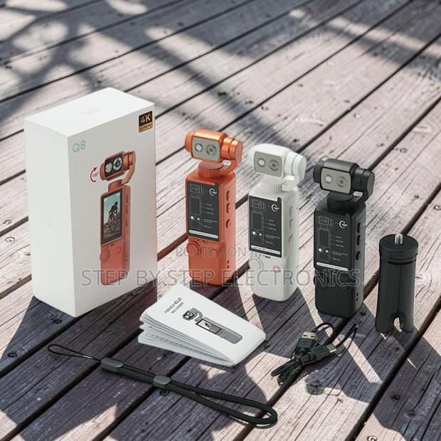 Handheld Vlogging Q6,Q7,Q8 Rotating Video Recording Action Cameras