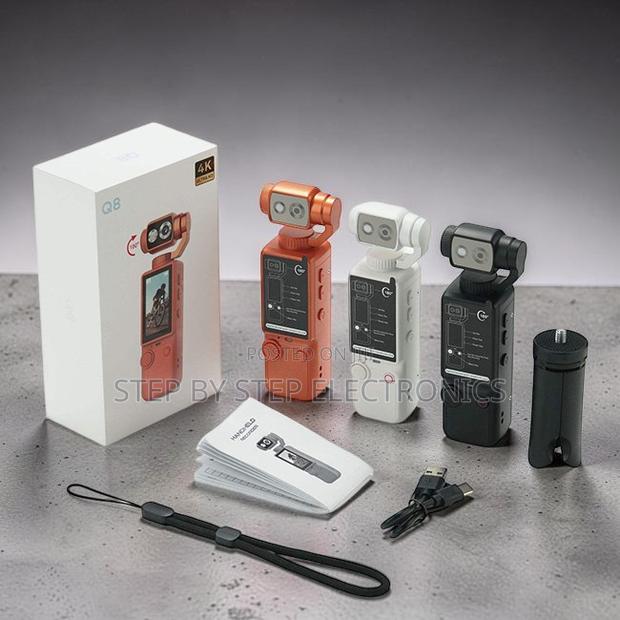 Handheld Advanced Q6,Q7,Q8 Rotating Video Recording Action Cameras
