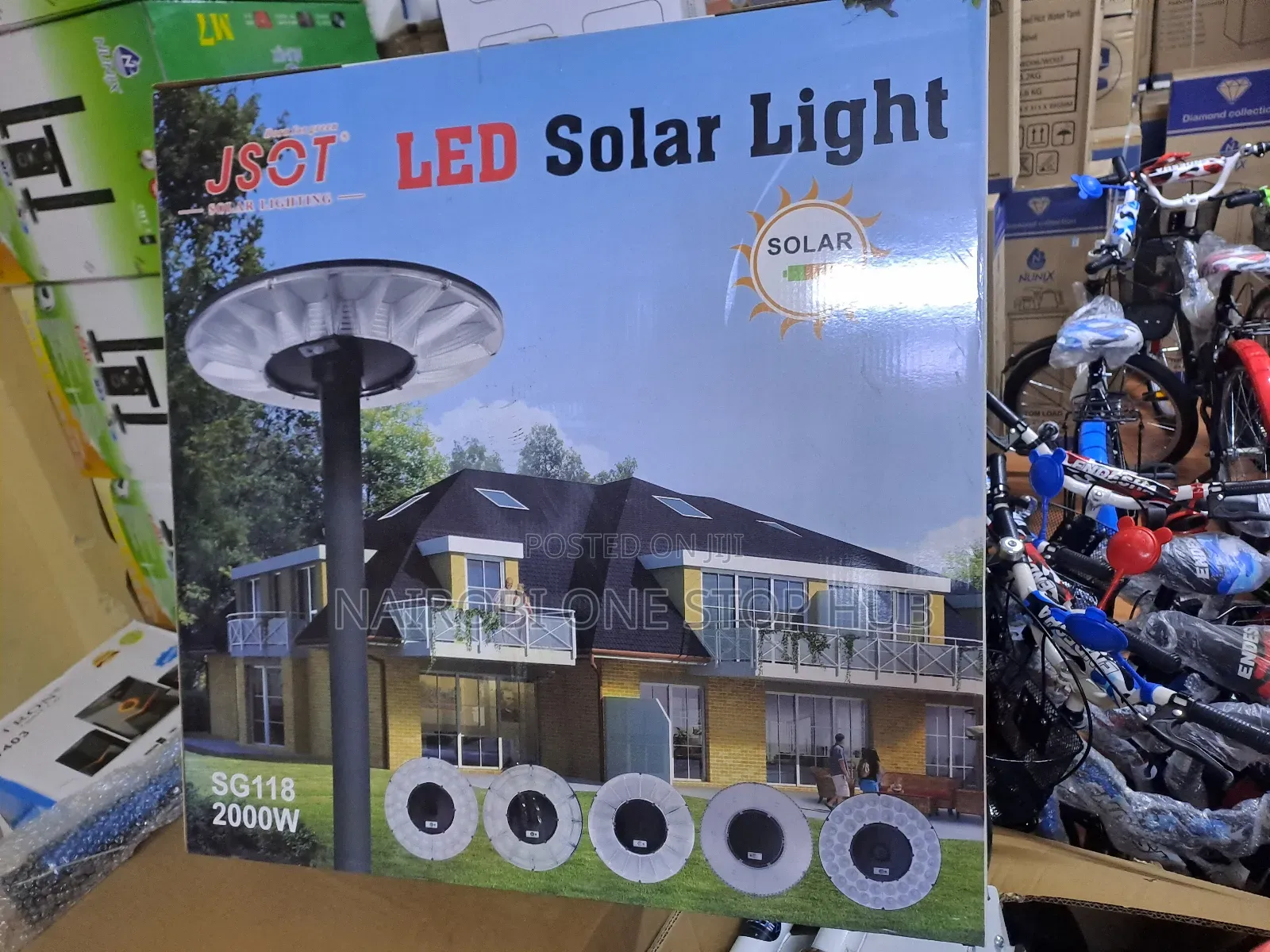 UFO 2000W Solar Street Light