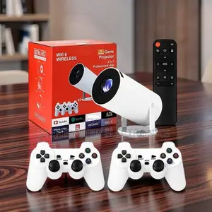 Cinematic HY300 Pro+ 2 in 1 3D Game Gaming Android Projector