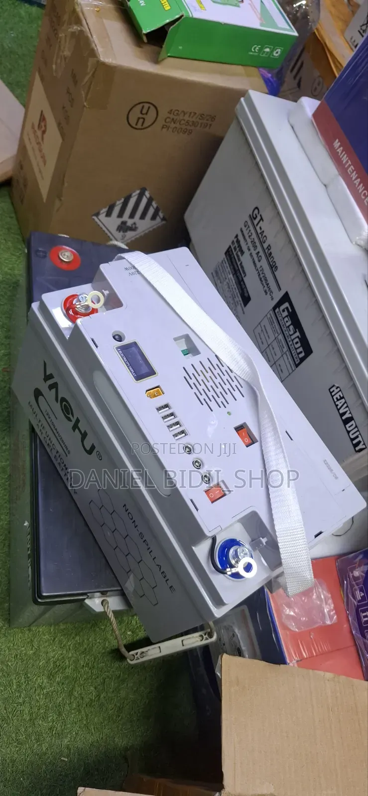 Yachu Multifunctional Backup Battery With Inbuilt Inverter USB 150ah
