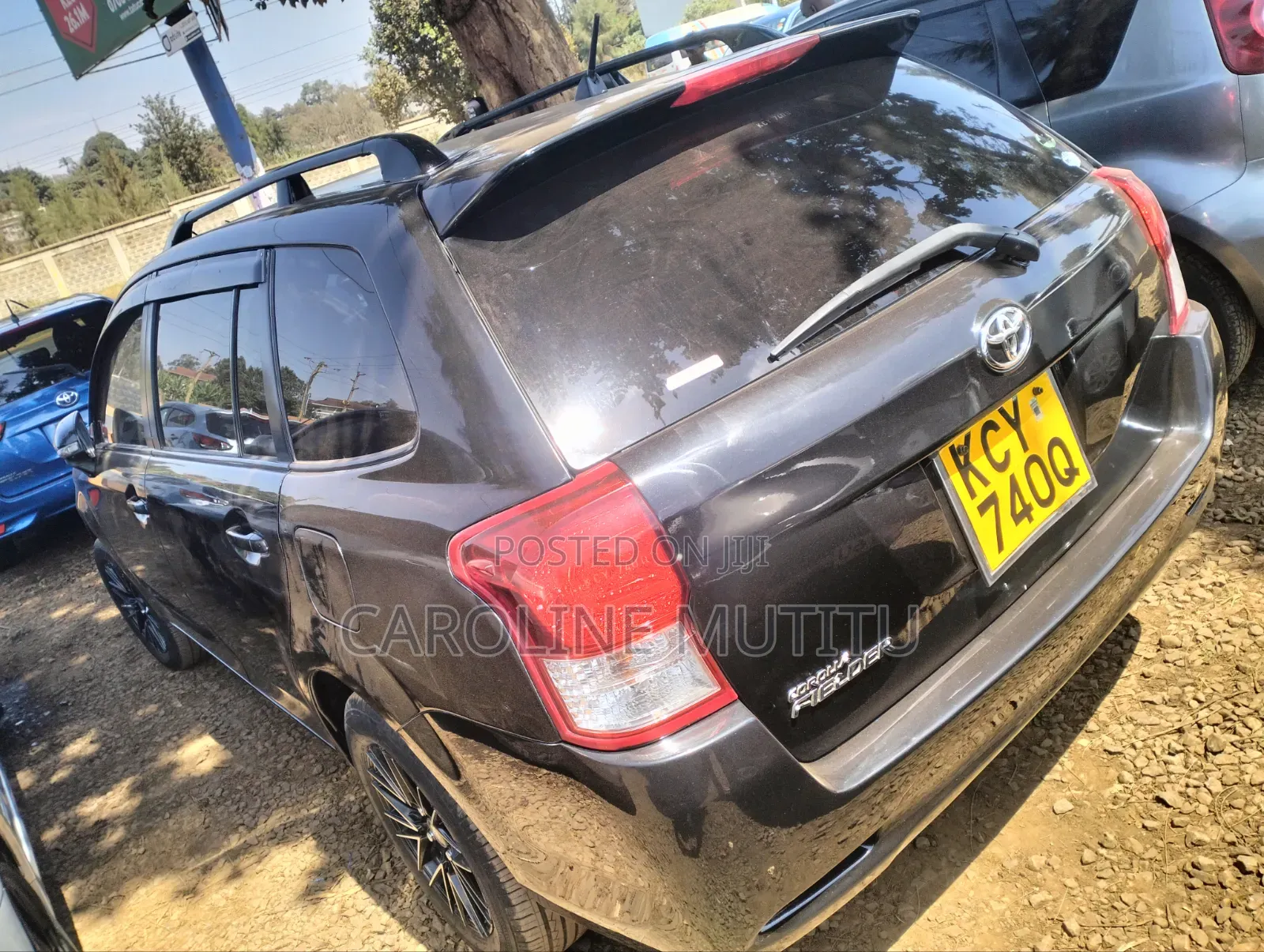 Toyota Corolla Fielder 2014 Black