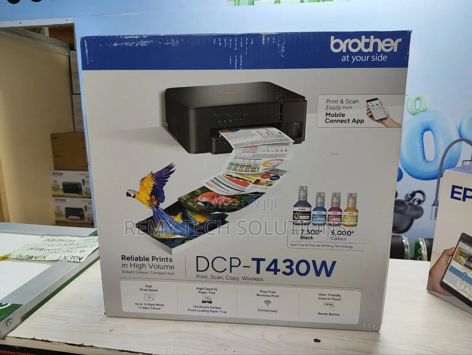 Brother DCP T430 3 in 1 Wireless Printer