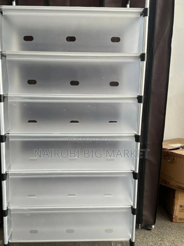 7 Layer Dust Proof Shoe Rack - main view