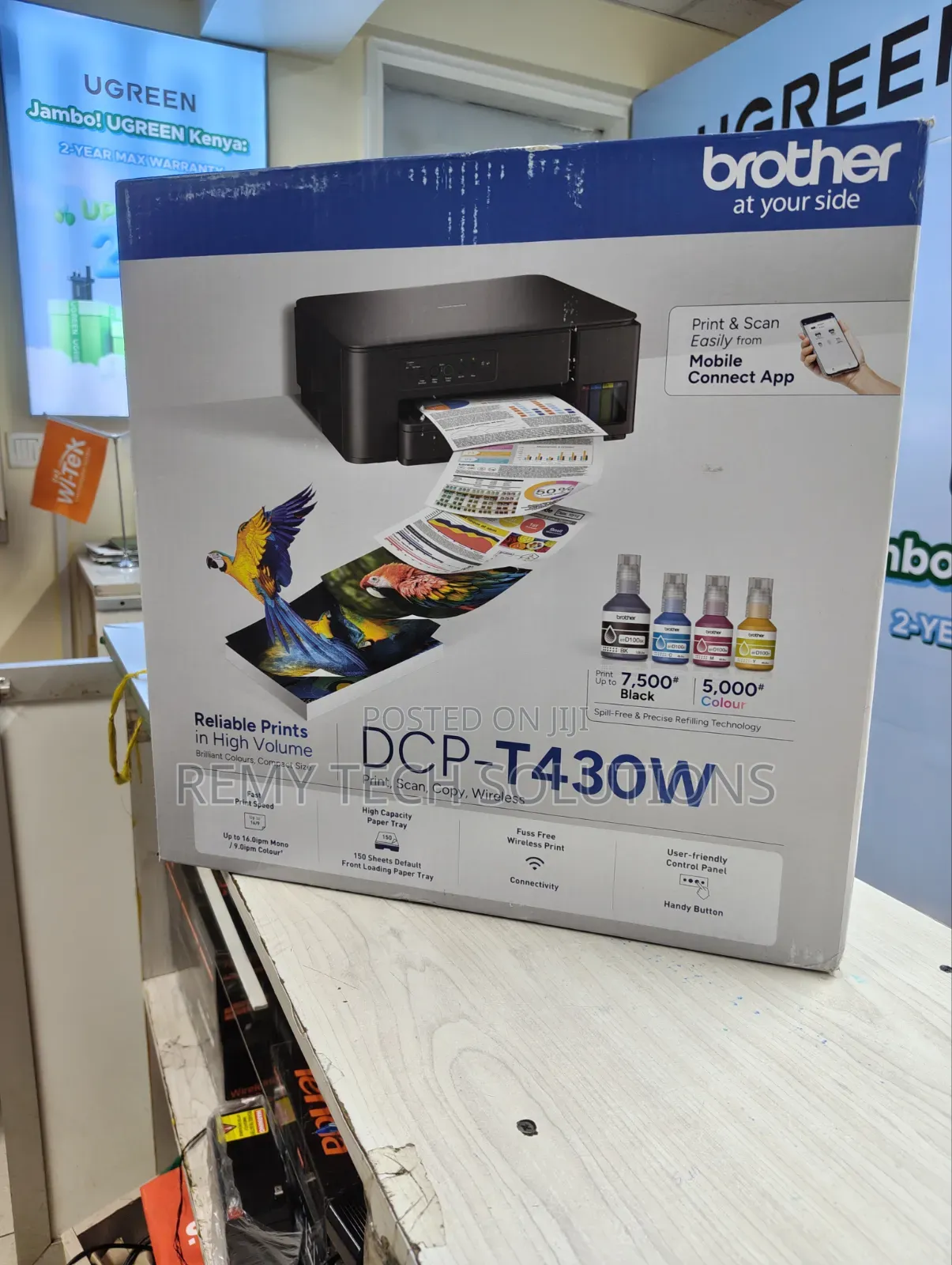 Brother DCP-T430w Color All in One Printer