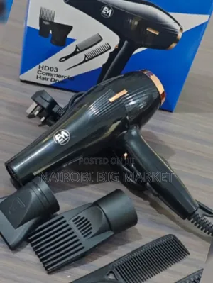 Electromate Commercial Hair Dryer With Accessories