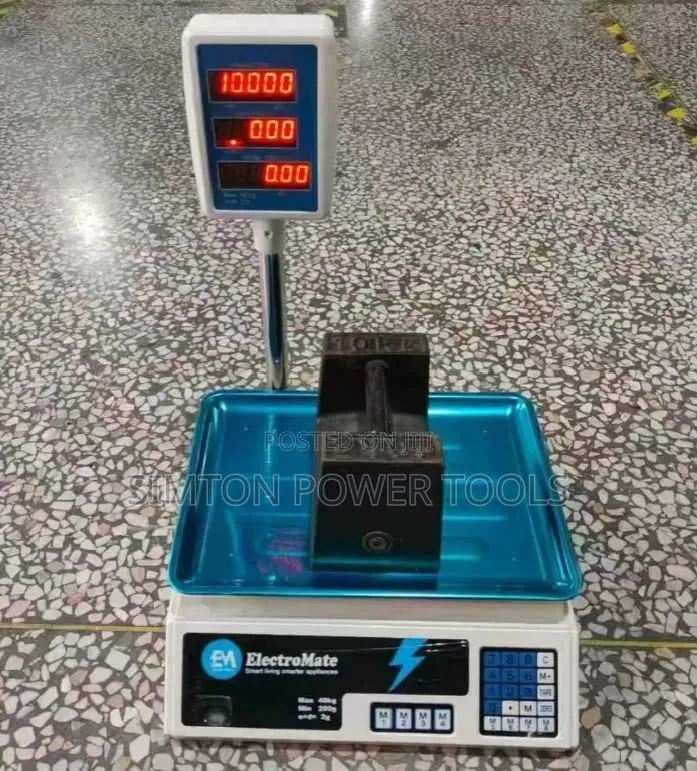 ElectroMate 40kg Digital Computing Weighing Scale