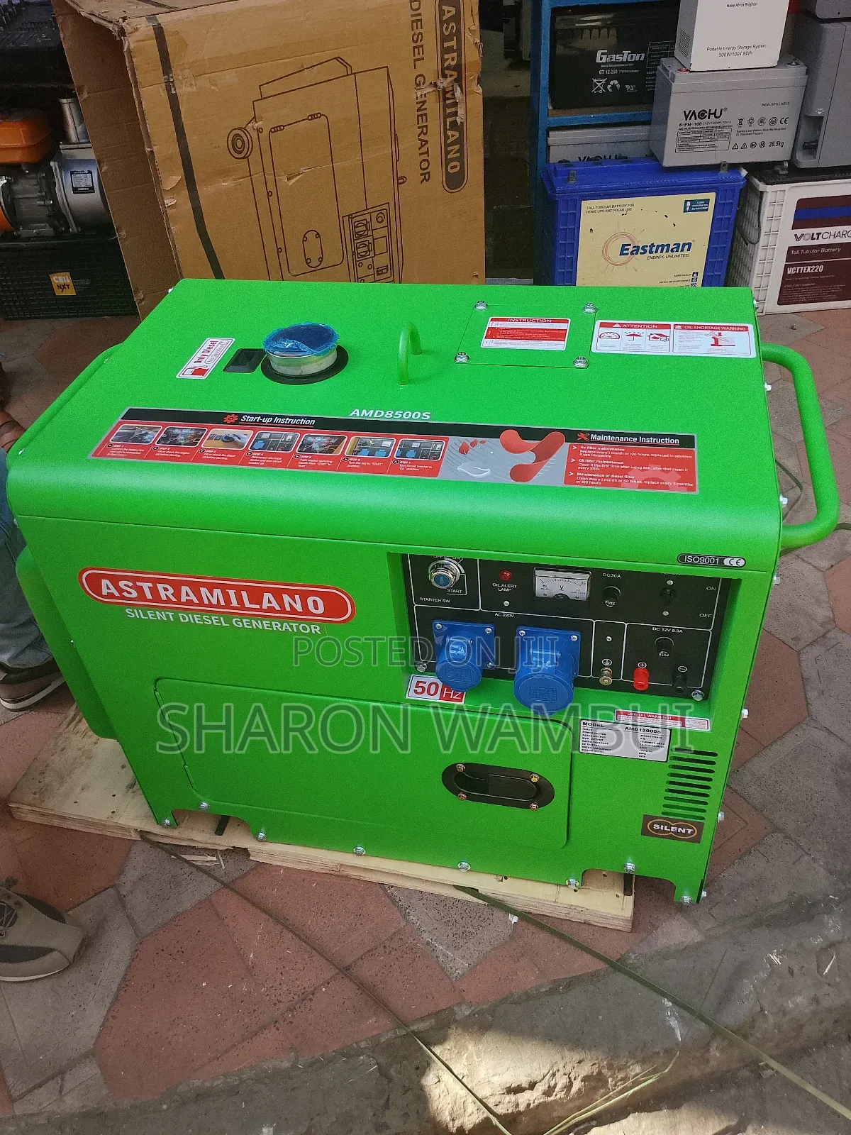 Astramilano Silent Generator 10kva/10kva Silent Generator