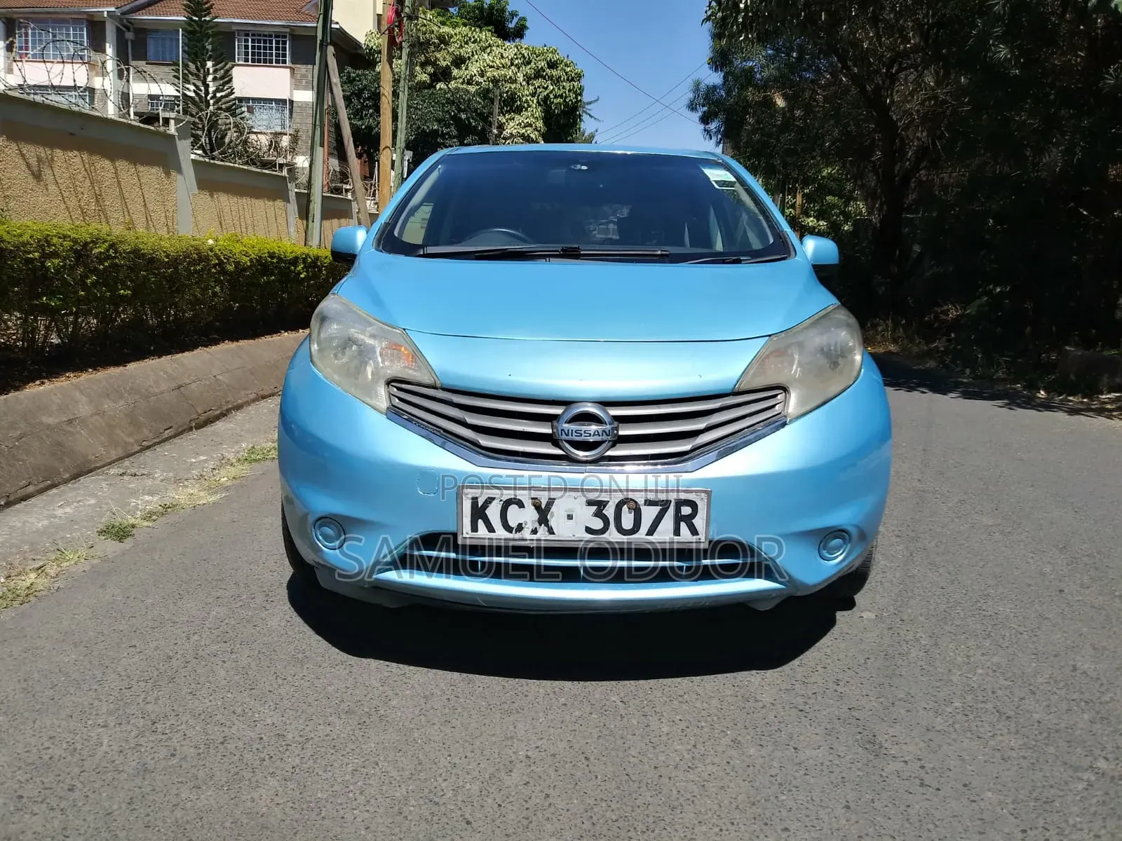 Nissan Note 2012 Blue