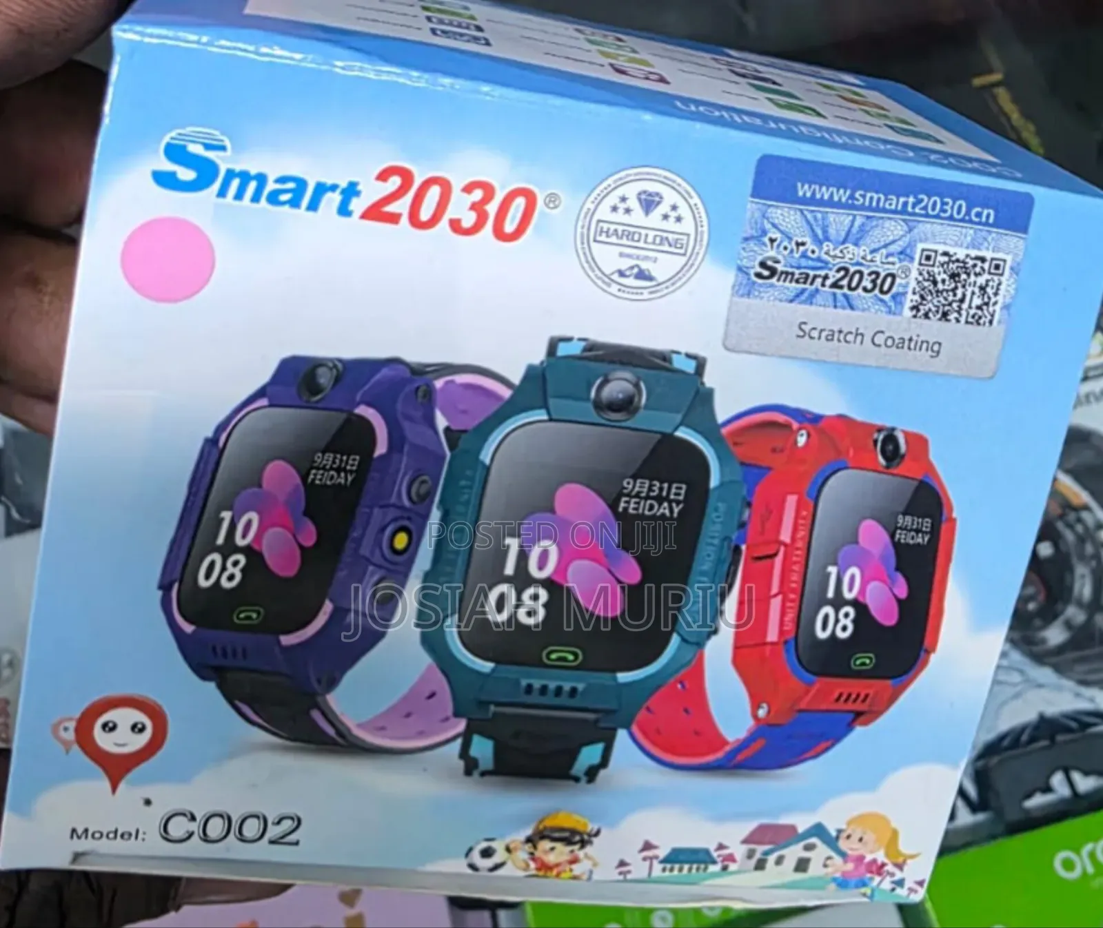 Smart 2030 C002 Colourful Kids Smart Watch