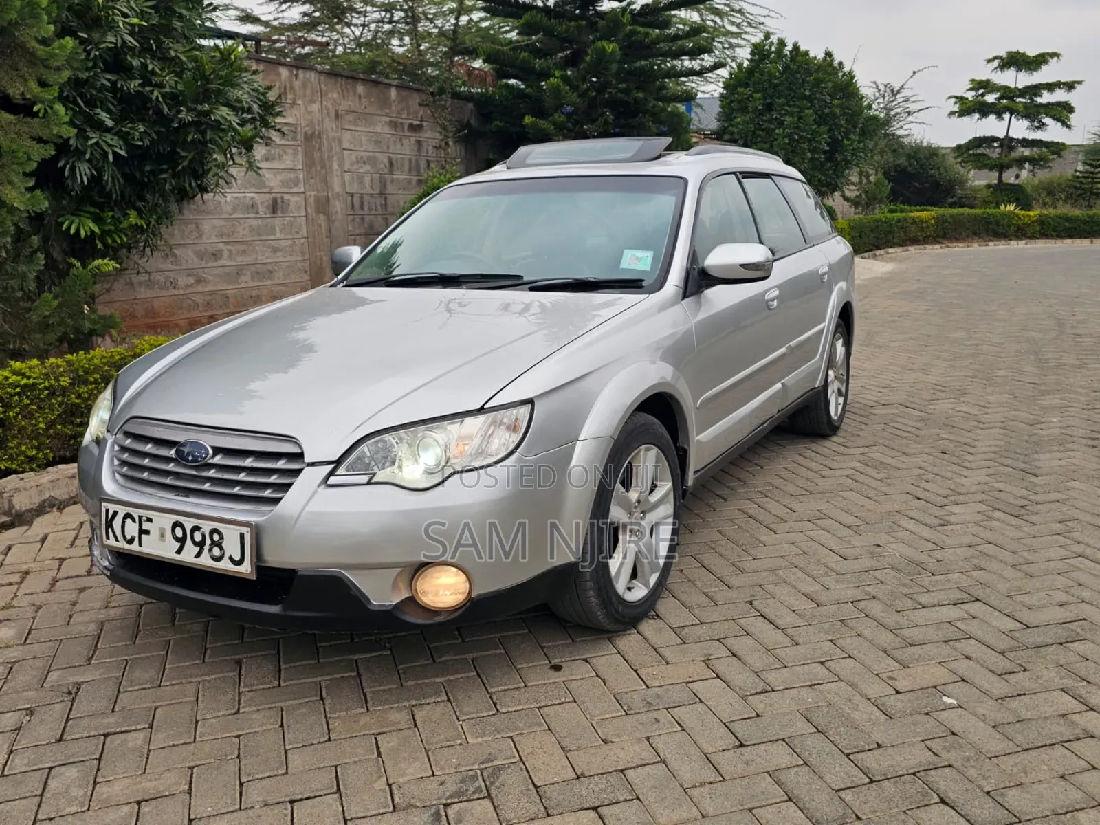 Subaru Outback 2.5i 4WD 2008 Gray