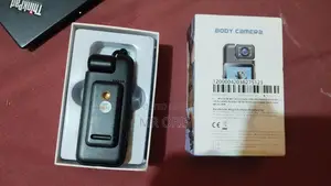 Mini Body Worn Camera With Infrared Night Vision, Rotating Lens