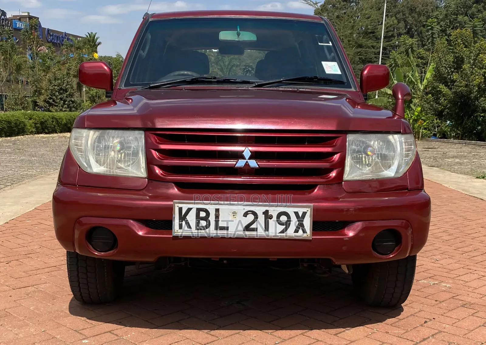 Mitsubishi Pajero 2003 Maroon