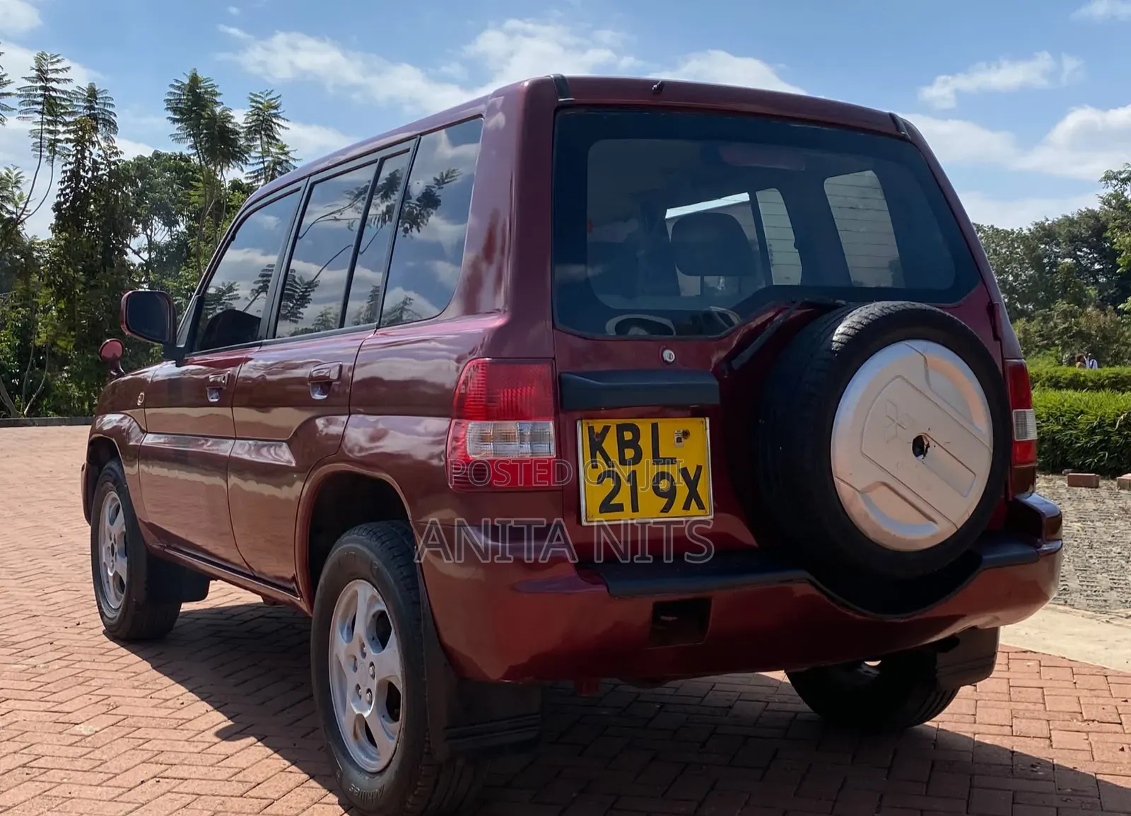 Mitsubishi Pajero 2003 Maroon