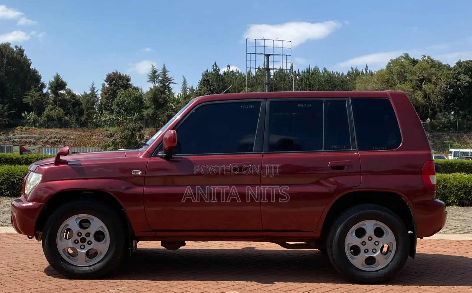 Mitsubishi Pajero 2003 Maroon