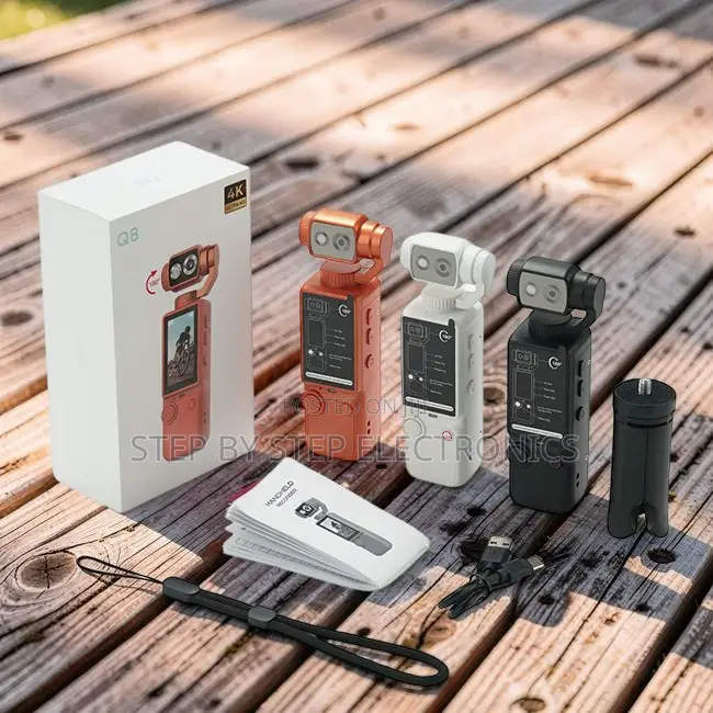 500W Pixels Q6,Q7,Q8 Rotating Video Recording Action Cameras