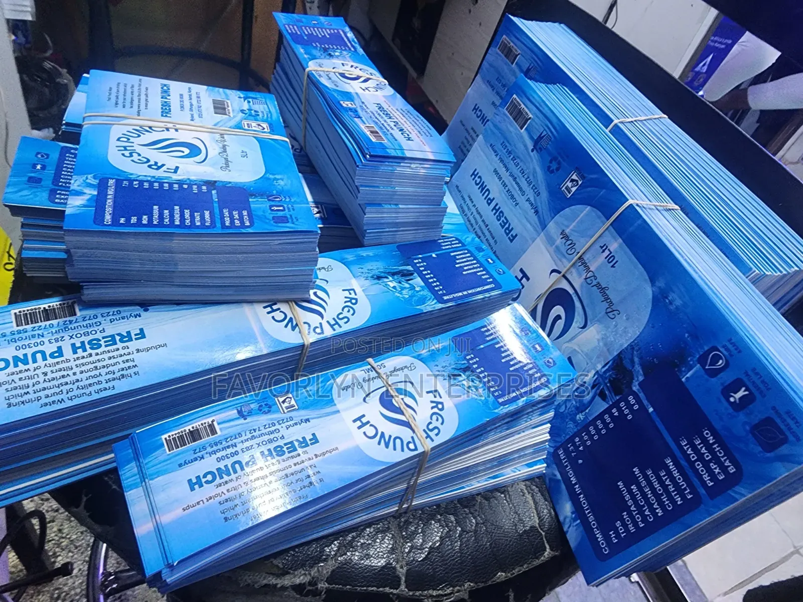 All Sizes Company Water Stickers
