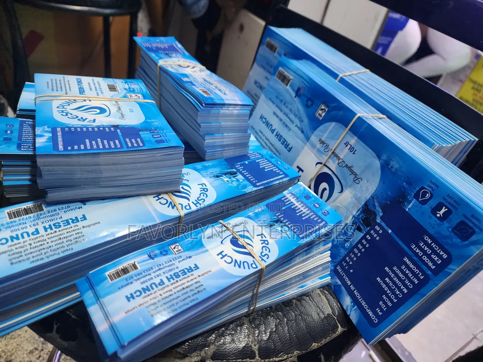 All Sizes Company Water Stickers
