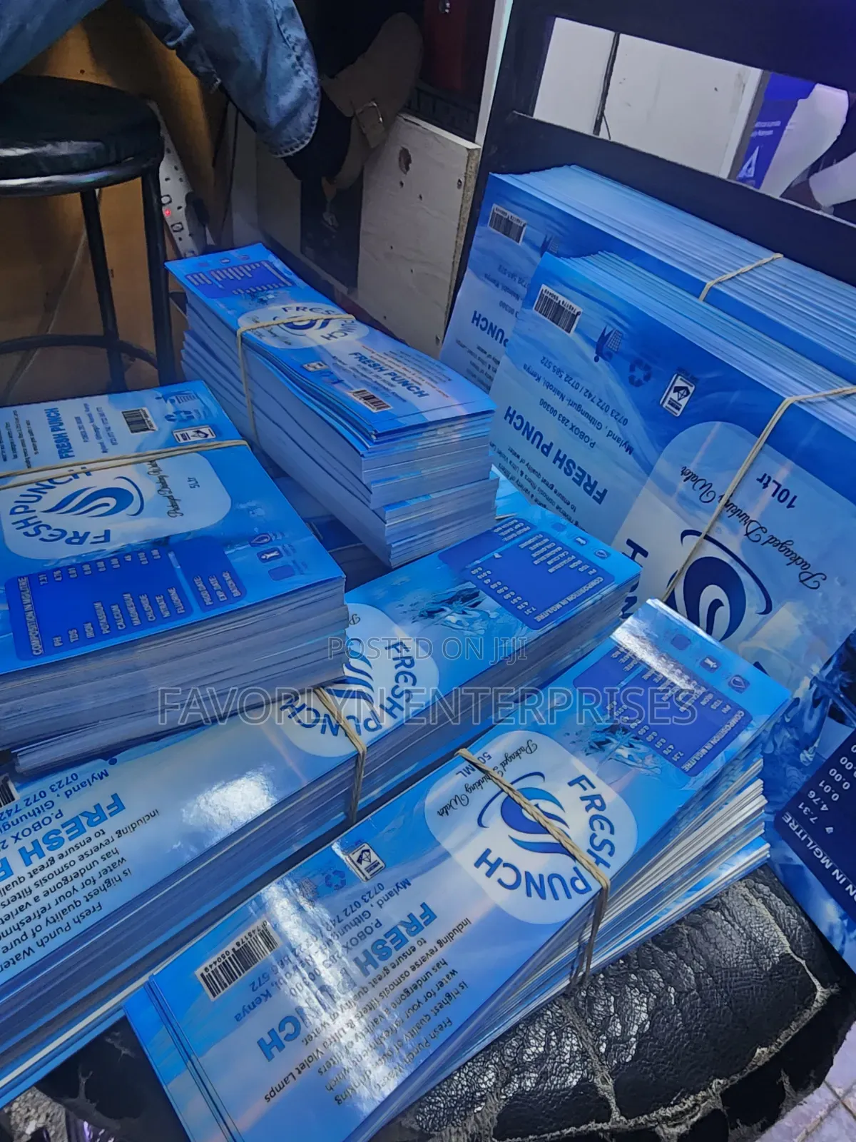 All Sizes Company Water Stickers