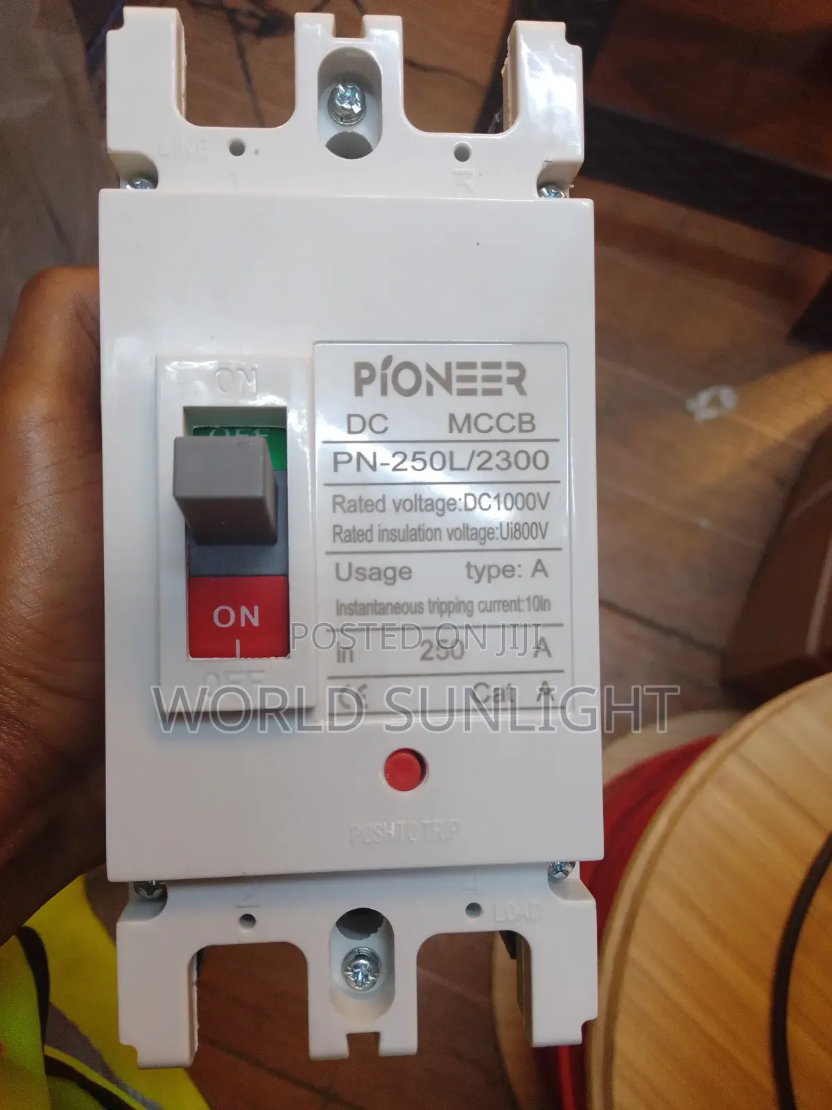 2pole 250a Dc McCb
