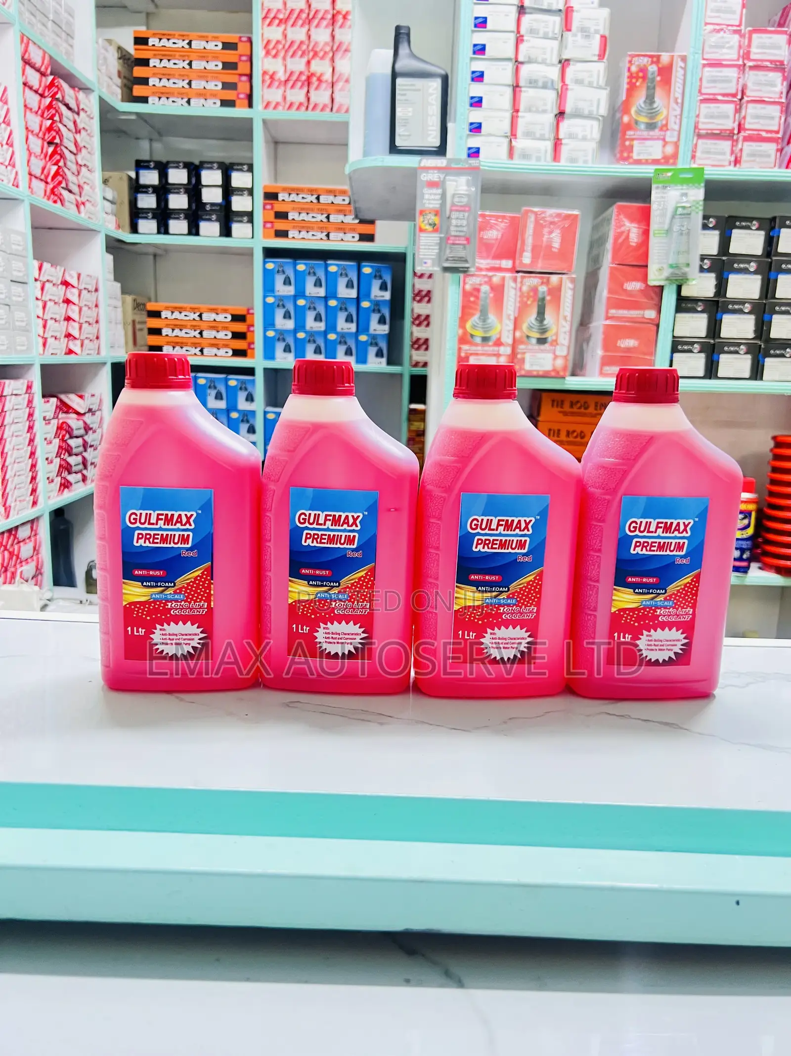 1L Coolant Red Available in Wholesale Gulf