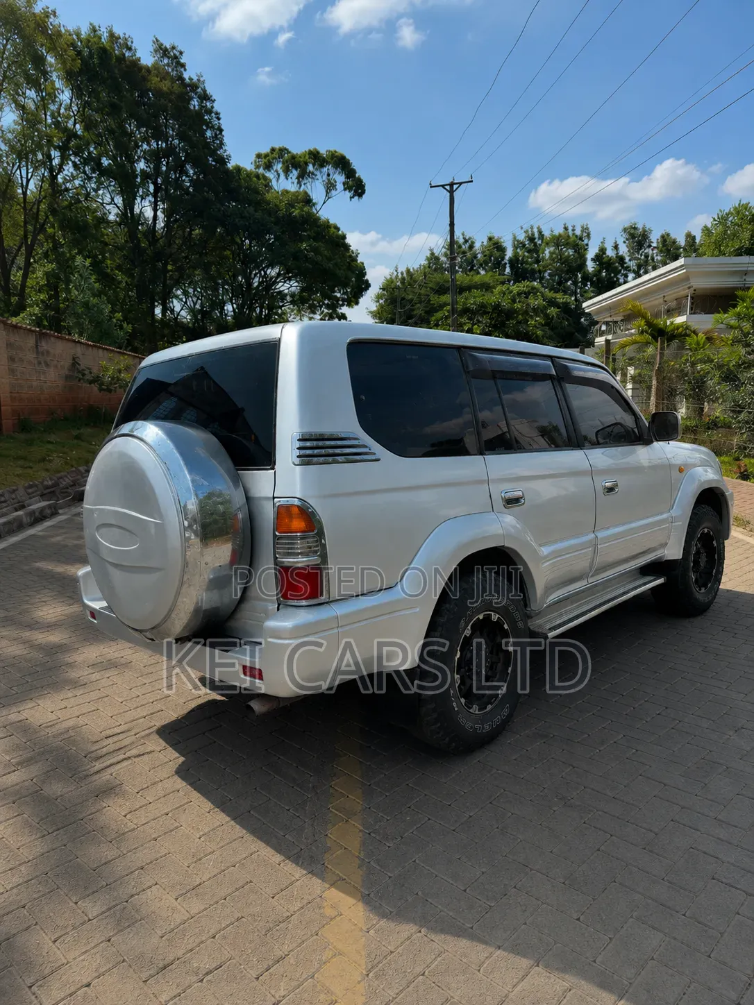 Toyota Land Cruiser Prado 1999 Silver