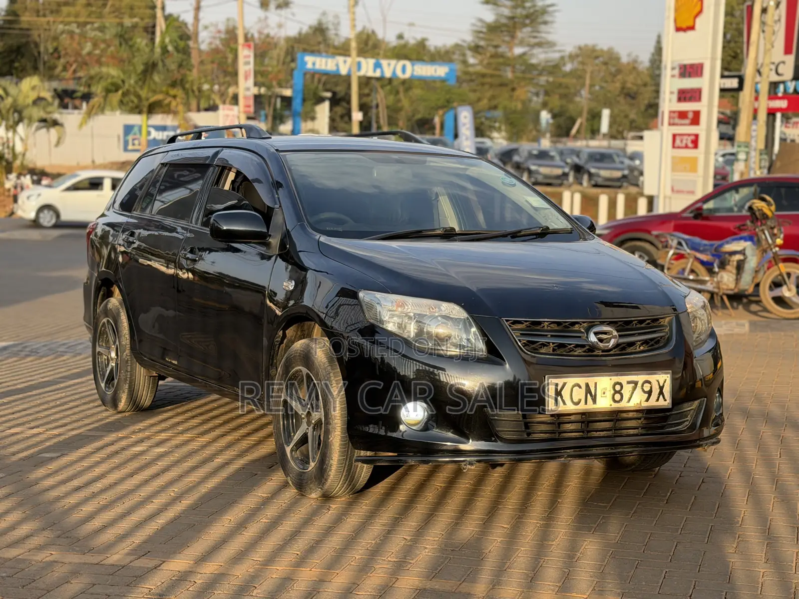 Toyota Corolla Fielder 2010 Black