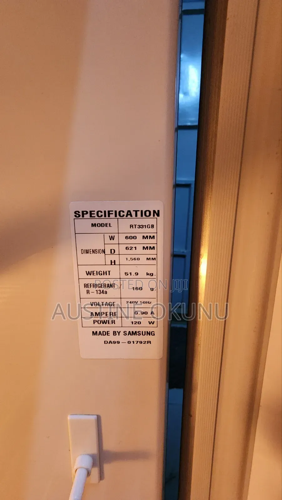 Samsung RT331GB Fridge Domestically Used