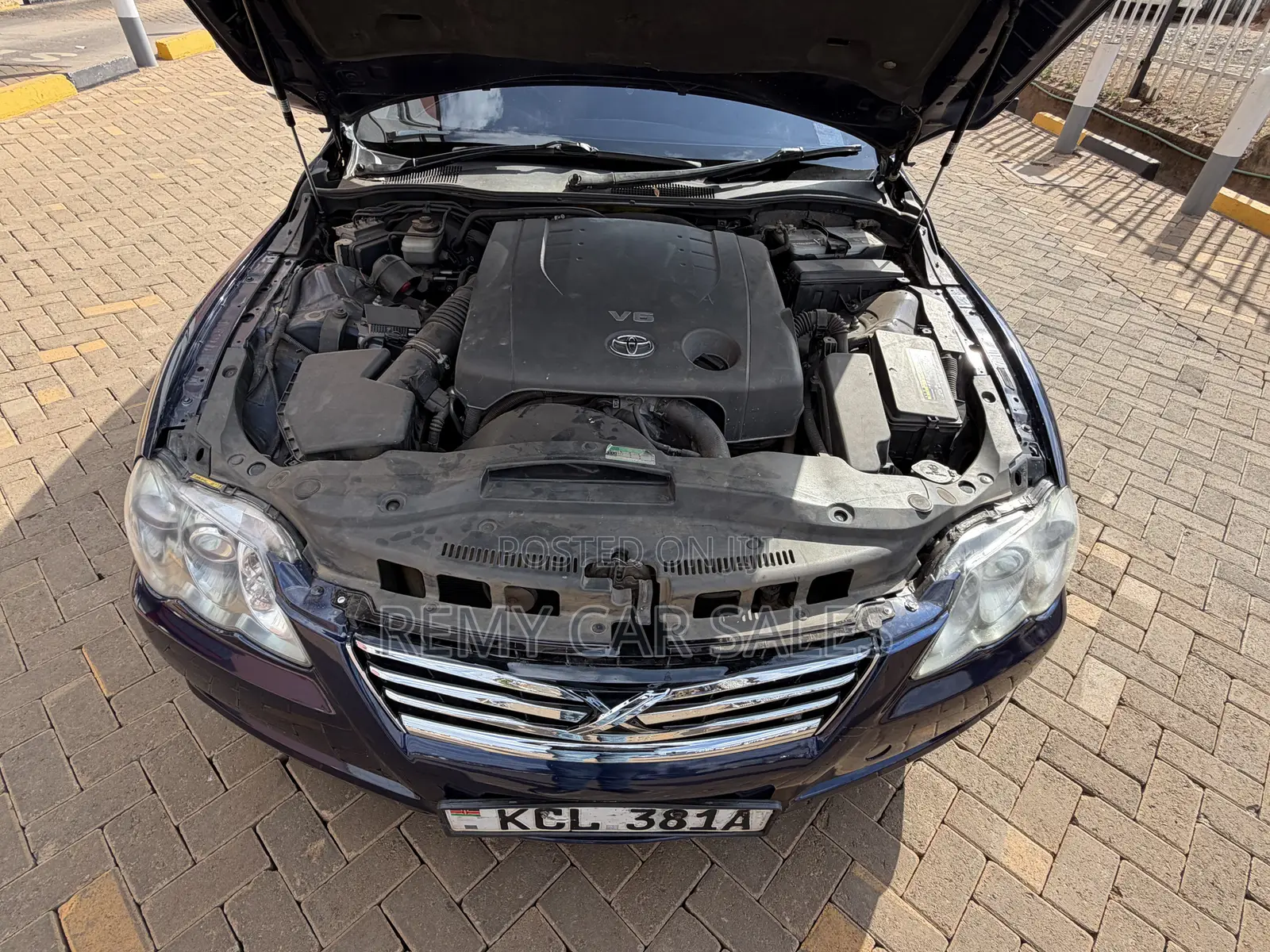 Toyota Mark X 2009 Blue