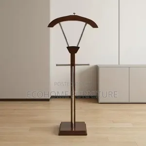Coat Stand Wooden Executive With Hat Clothes Hanger