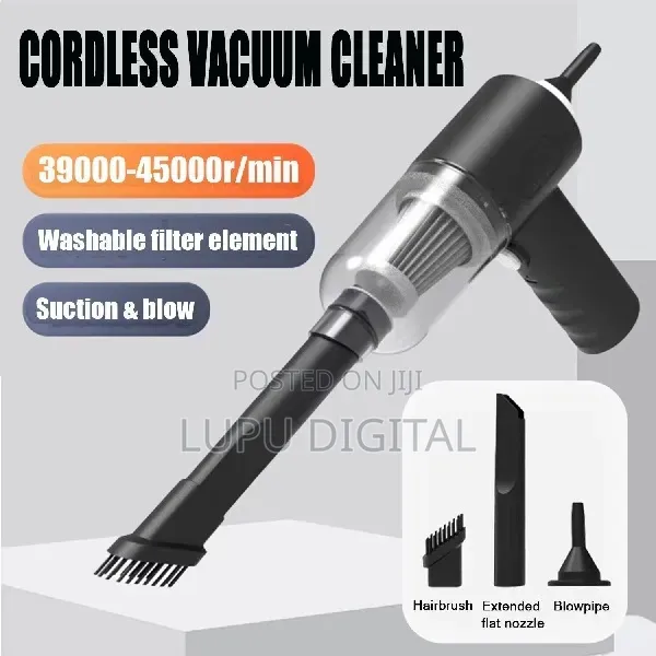 3 in 1 Mini Car Vacuum Cleaner