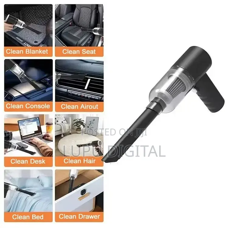 3 in 1 Mini Car Vacuum Cleaner