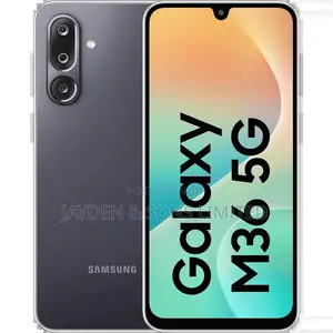 New Samsung Galaxy M36 5G 128 GB Black