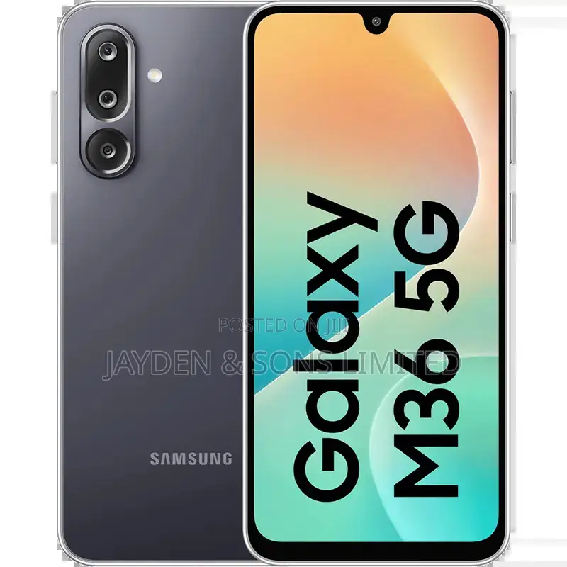 New Samsung Galaxy M36 5G 128 GB Black