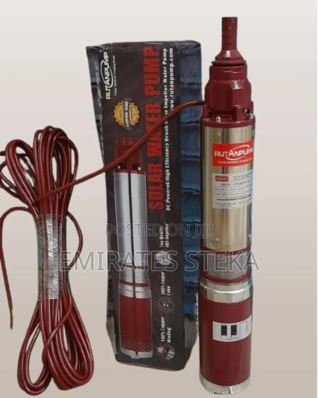 High-Performance Rutan Solar Submersible Water Pump 24V DC Screw Pump - main view
