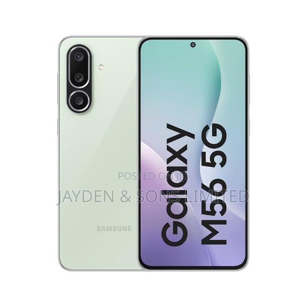 New Samsung Galaxy M56 256 GB Black - thumbnail 2